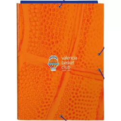 CARPETA FOLIO 3 SOLAPAS VALENCIA BASKET