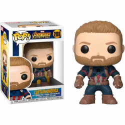 FIGURA POP MARVEL AVENGERS INFINITY WAR CAPITAN AMERICA