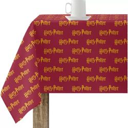 MANTEL RESINADO (TACTO PLASTIFICADO) ANTIMANCHAS MODELO HARRY POTTER BASIC 5 RED