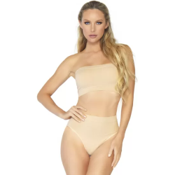 CONJUNTO OPACO MICROFIBRA - NUDE