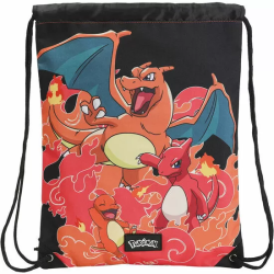 SACO CHARMANDER EVOLUTION POKEMON 34X42CM