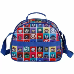 BOLSA PORTAMERIENDAS 3D PUNCH CAPITAN AMERICA VENGADORES AVENGERS MARVEL