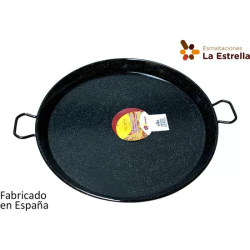 PAELLERA VALENCIANA 80CM JASPEADA 40 RACIONES