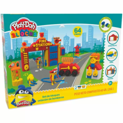 SET DE BLOQUES ESTACION DE BOMBEROS PLAY-DOH