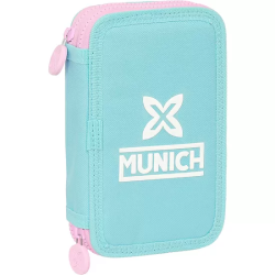 PLUMIER DOBLE PQÑO 28 PCS MUNICH 