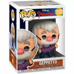 FIGURA POP DISNEY PINOCHO GEPPETTO WITH ACCORDION