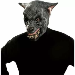 FULL WEREWOLF LATEX MASK ONE SIZE