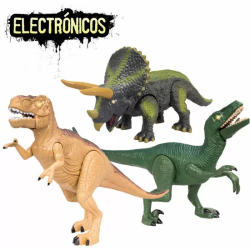 PACK 11 DINOSAURIOS LUCES Y SONIDO SURTIDO