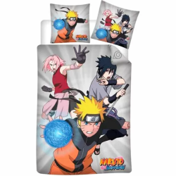 FUNDA NORDICA NARUTO CAMA 90CM MICROFIBRA