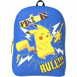 MOCHILA PIKACHU POKEMON 30CM