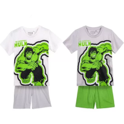 PIJAMA CORTO AVENGERS HULK GREEN