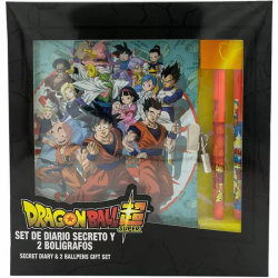 SET DIARIO + 2 BOLIGRAFOS DRAGON BALL