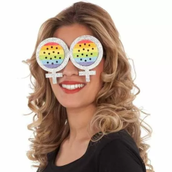 GAFAS LESBIANAS ARCO IRIS TALLA ÚNICA