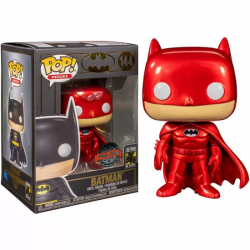 FIGURA POP DC COMICS BATMAN RED METALLIC EXCLUSIVE