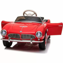 COCHE BMW 507 DEPORTIVO CLASICO ROJO BATERIA 12V 115 X 55 X 50CM RUNRUNTOYS