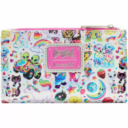 CARTERA IRIDESCENT LISA FRANK LOUNGEFLY