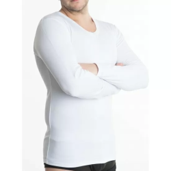 RAFF- CAMISETA TERMAL CABALLERO BLANCO