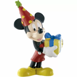 FIGURA MICKEY CUMPLEAÑOS DISNEY 7CM