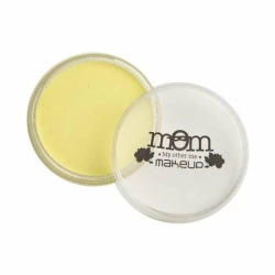 TARRO DE MAQUILLAJE AL AGUA AMARILLO CLARO 18 G