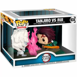 FIGURAS POP KIMETSU NO YAIBA DEMON SLAYER TANJIRO VS. RUI