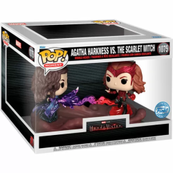 FIGURA POP MOMENT MARVEL WANDAVISION AGATHA HARKNESS VS THE SCARLET WITCH EXCLUSIVE