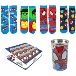 PACK CALCETINES 4 PIEZAS SPIDEY