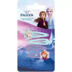 ACCESORIOS PELO CLIPS 4 PIEZAS FROZEN