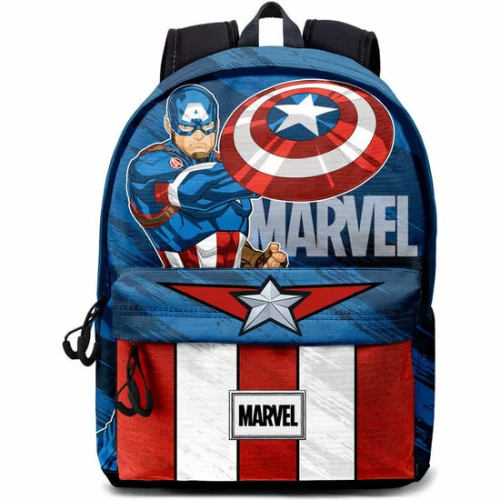 MOCHILA GEARS CAPITAN AMERICA MARVEL 34CM ADAPTABLE