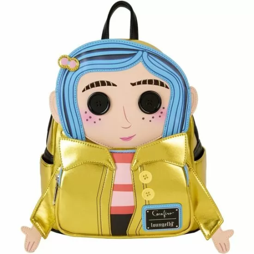 MOCHILA MUÑECA CORALINE LOUNGEFLY