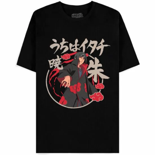 CAMISETA AKATSUKI ITACHI NARUTO SHIPPUDEN