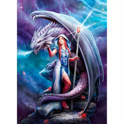 PUZZLE DRAGON MAGICO ANNE STOKES 1000PZS