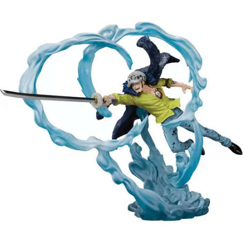 ESTATUA FIGUARTS ZERO TRAFALGAR LAW BATTLE MONSTER ONIGASHIMA ONE PIECE 24CM