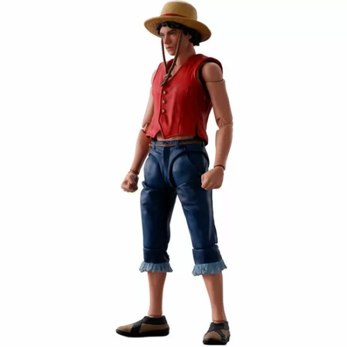 FIGURA S.H. FIGUARTS MONKEY D. LUFFY NETFLIX SERIES ONE PIECE 14,5CM