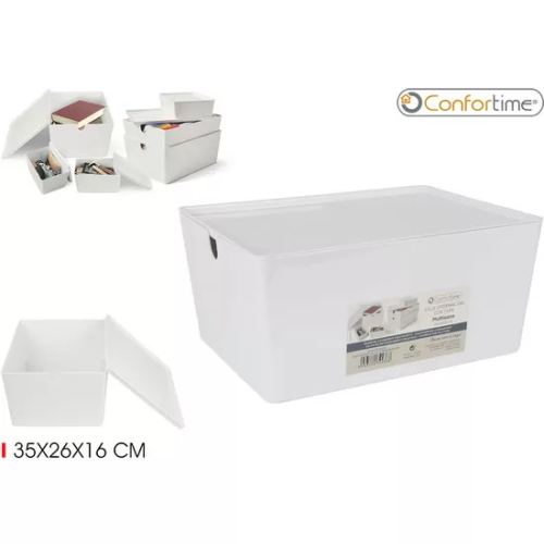 CAJA ORDENAC.MULTIUSO TAPA 35X26X16 CONFORTIME