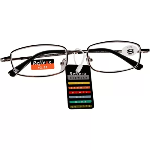 GAFAS DE LECTURA MONTURA METÁLICA CON FUNDA GRADUACIÓN +2,50 - 3 COLORES