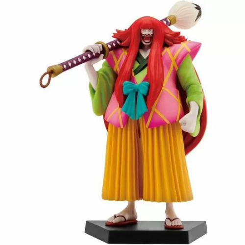 FIGURA ICHIBANSHO KANJURO THE NINE RED SCABBARDS IS HERE ONE PIECE 15,5CM