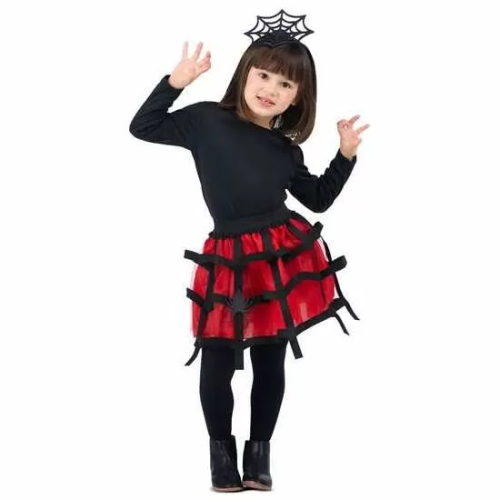 DISFRAZ RED TUTU SPIDER TALLA 3-4 Y