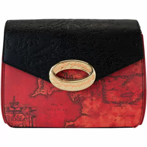 BOLSO BANDOLERA THE ONE RING EL SEÑOR DE LOS ANILLOS LOUNGEFLY