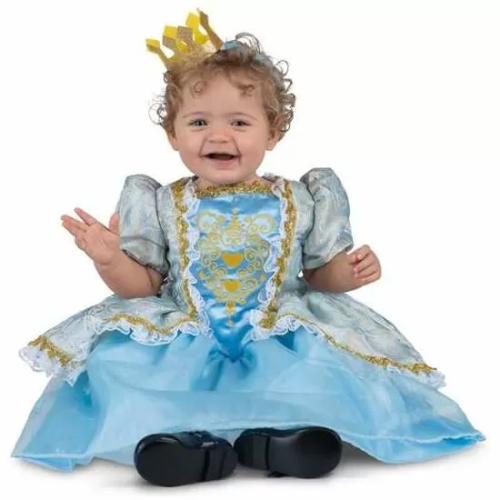 DISFRAZ PRINCESA DE CUENTO TALLA 7-12 M