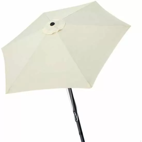 PARASOL DE TERRAZA REDONDO 300 CM CON CHIMENEA Y MÁSTIL DE ALUMINIO 4,8 CM AKTIVE