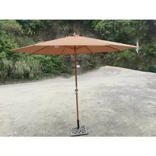 PARASOL 3 MTS.POLYESTER TUBO MADERA