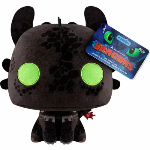 PELUCHE COMO ENTRENAR A TU DRAGON 2 TOOTHLESS 17CM