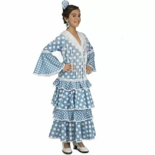 DISFRAZ FLAMENCA HUELVA TALLA 5-6 AÑOS