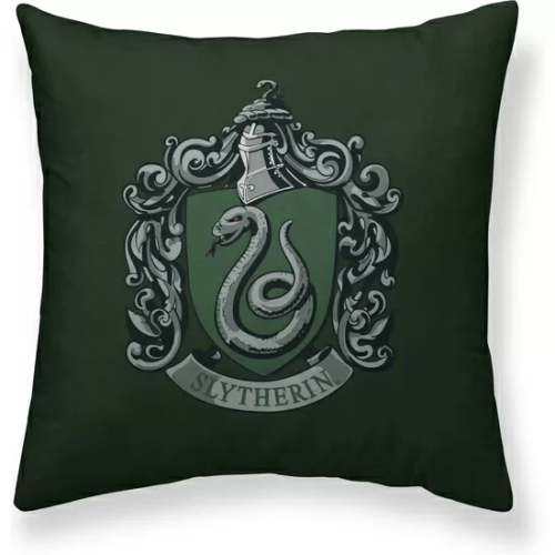 FUNDA DE COJÍN 100% ALGODÓN 50X50CM MODELO SLYTHERIN BASIC A