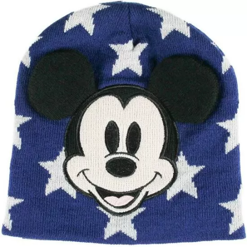 GORRO CON APLICACIONES MICKEY - AZUL