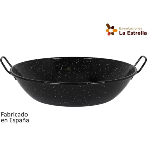 PAELLERA HONDA BORDONADA 55CM-25L JASPEADA