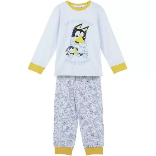 PIJAMA LARGO SINGLE JERSEY BLUEY