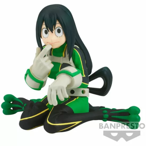 FIGURA TSUYU ASUI RAINY SEASON HERO FROPPY BREAK TIME MY HERO ACADEMIA 9CM