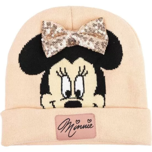 GORRO PUNTO APLICACIONES MINNIE