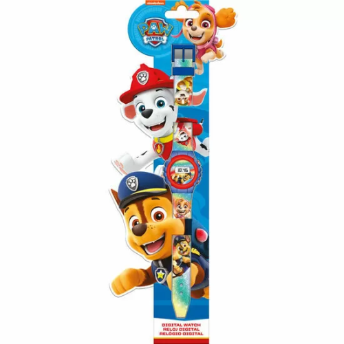 RELOJ DIGITAL PATRULLA CANINA PAW PATROL